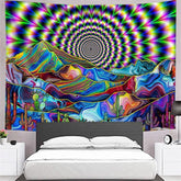 Lofaris Colorful Abstract Mandala Room Decoration Wall Tapestry